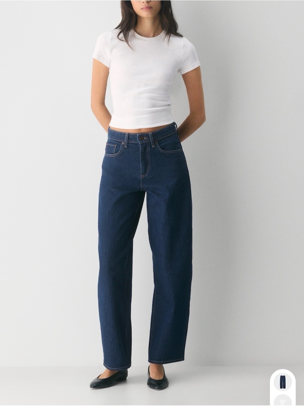 Aritzia Denim Forum Reese Barrel Jean